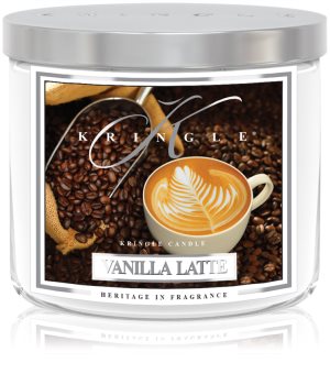 Kringle Candle Vanilla Latte Tuoksukynttilä I.