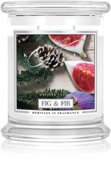 Kringle Candle Fig & Fir świeczka zapachowa