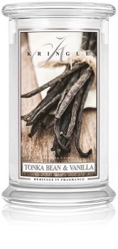 Kringle Candle Tonka Bean & Vanilla ароматна свещ