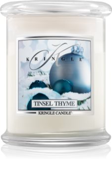 Kringle Candle Tinsel Thyme illatos gyertya