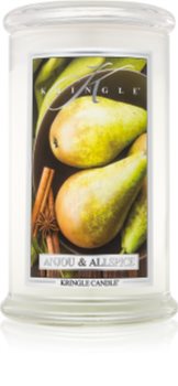 Kringle Candle Anjou & Allspice ароматна свещ