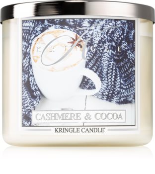 Kringle Candle Cashmere & Cocoa illatos gyertya I.