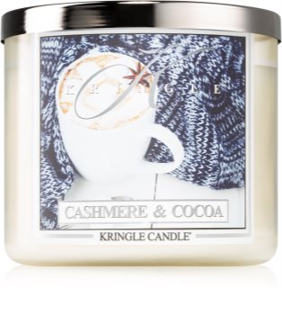 Kringle Candle Cashmere & Cocoa vonná sviečka I.