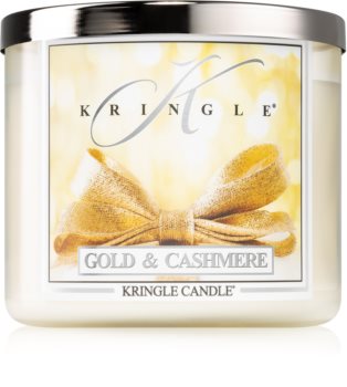 Kringle Candle Gold & Cashmere Tuoksukynttilä