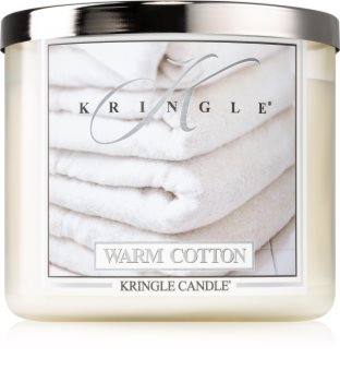 Kringle Candle Warm Cotton illatos gyertya I.