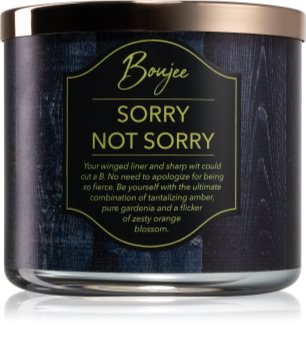 Kringle Candle Boujee Sorry Not Sorry illatos gyertya