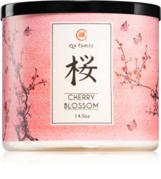 Kringle Candle Zen Cherry Blossom scented candle