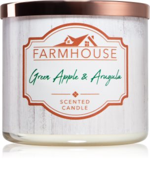 Kringle Candle Farmhouse Green Apple & Argula Tuoksukynttilä