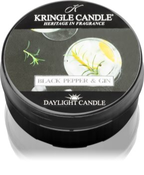 Kringle Candle Black Pepper & Gin tealight candle