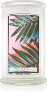 Kringle Candle Gingerlily & Palm dišeča sveča
