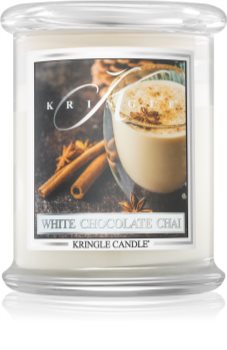 Kringle Candle White Chocolate Chai vonná svíčka