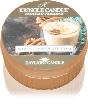Kringle Candle White Chocolate Chai čajová sviečka