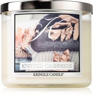 Kringle Candle Knitted Cashmere vonná sviečka I.