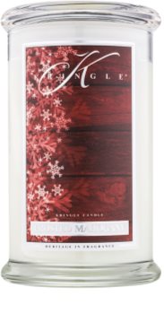 Kringle Candle Frosted Mahogany bougie parfumée