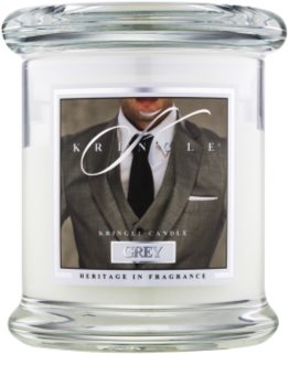 Kringle Candle Grey vela perfumada