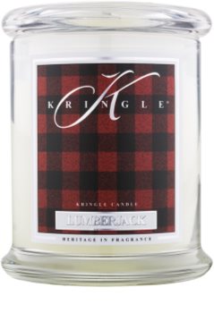 Kringle Candle Lumberjack scented candle