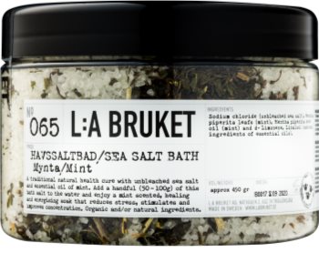 L:A Bruket Spa соли за вана с мента пиперита