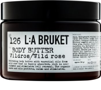 L:A Bruket Body tělové máslo s divokou růží