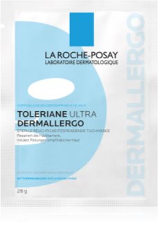 La Roche-Posay Toleriane Ultra Dermallergo arcmaszk hidratáló és nyugtató hatással az érzékeny arcbőrre
