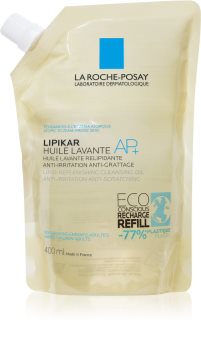 La Roche-Posay Lipikar Huile AP+ zvláčňující relipidační mycí olej proti podráždění náhradní náplň