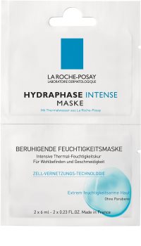 La Roche-Posay Hydraphase Lindrende fugtgivende maske Til sensitiv og tør hud