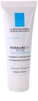 La Roche-Posay Rosaliac UV Riche crema nutriente lenitiva per pelli sensibili con tendenza agli arrossamenti SPF 15
