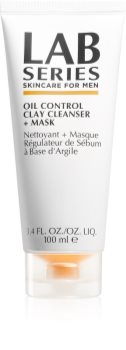 Lab Series Oil Control Clay Cleanser + Mask почистваща маска за мазна кожа