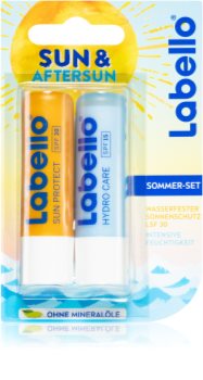 Labello Sun & Aftersun επωφελής συσκευασία (για τα χείλη)