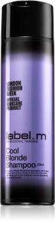 label.m Cool Blonde шампоан за руса коса неутрализиращ жълтеникавите оттенъци