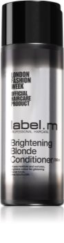 label.m Brightening Blonde auffrischender Conditioner für blonde Haare