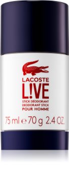Lacoste Live desodorizante em stick para homens 75 ml
