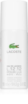 Lacoste Eau de Lacoste L.12.12 Blanc Izsmidzināms dezodorants vīriešiem