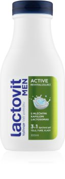 Lactovit Active Duschgel für Herren 3 in1