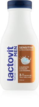 Lactovit Sensitive gel za tuširanje za muškarce