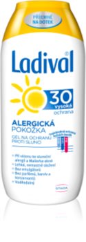 Ladival Alergická pokožka ochranný krémový gel na opalování proti sluneční alergii SPF 30