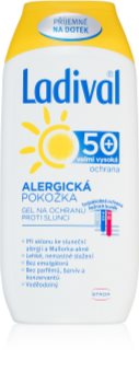 Ladival Alergická pokožka ochranný krémový gel na opalování proti sluneční alergii SPF 50+