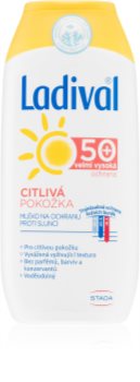 Ladival Sensitive слънцезащитно мляко за чувствителна кожа SPF 50+