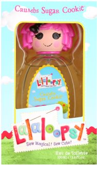 Lalaloopsy Crumbs Sugar Cookie Eau de Toilette para crianças 100 ml