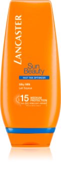 Lancaster Sun Beauty hedvábné opalovací mléko SPF 15