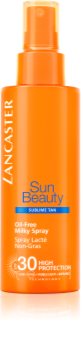 Lancaster Sun Beauty Oil-Free Milky Spray nemastné mléko na opalování ve spreji SPF 30