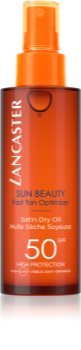 Lancaster Sun Beauty Satin Dry Oil suchý olej na opalování ve spreji SPF 50