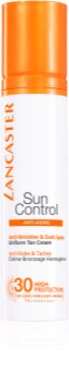 Lancaster Sun Control krem do opalania do twarzy z efektem przeciwzmarszczkowym SPF 30