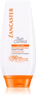 Lancaster Sun Control mleczko do opalania z efektem przeciwzmarszczkowym SPF 50