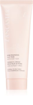 Lancaster Skin Essentials Pore Minimizing Clay Mask reinigende Maske zur Reduktion von Hauttalg und zur Verkleinerung der Poren für normale bis fettige Haut