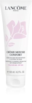 Lancôme Crème-Mousse Confort Успокояваща почистваща пяна за суха кожа