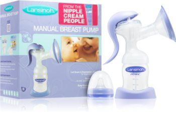 Lansinoh Breastfeeding Manual Breast Pump conservação do leite materno
