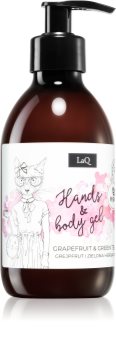 LaQ Fruit Line Grapefruit & Green Tea erfrischendes Duschgel für Hände und Körper