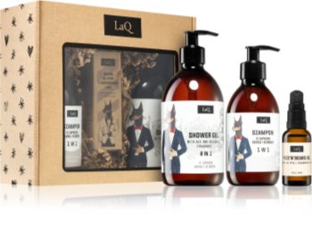 LaQ Doberman ajándékszett (testre és arcra) uraknak
