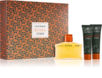 Laura Biagiotti Roma Uomo for men coffret cadeau pour homme