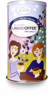 Lavandia Lavandoffee mletá 100% káva Arabica s levandulí bio